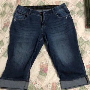 Lee Riders Indigo capris